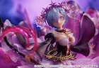 「リゼロ」鬼になったレムがフィギュアに、繊細かつ大迫力のクリアドレスを着用