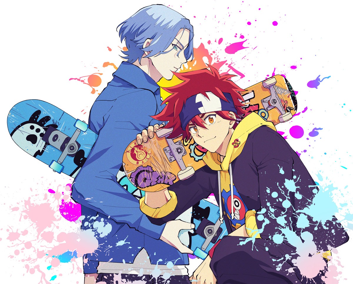 「コミック『SK∞ エスケーエイト』」ビジュアル (c)ボンズ・内海紘子／Project SK∞ (c)航島カズト／NINO