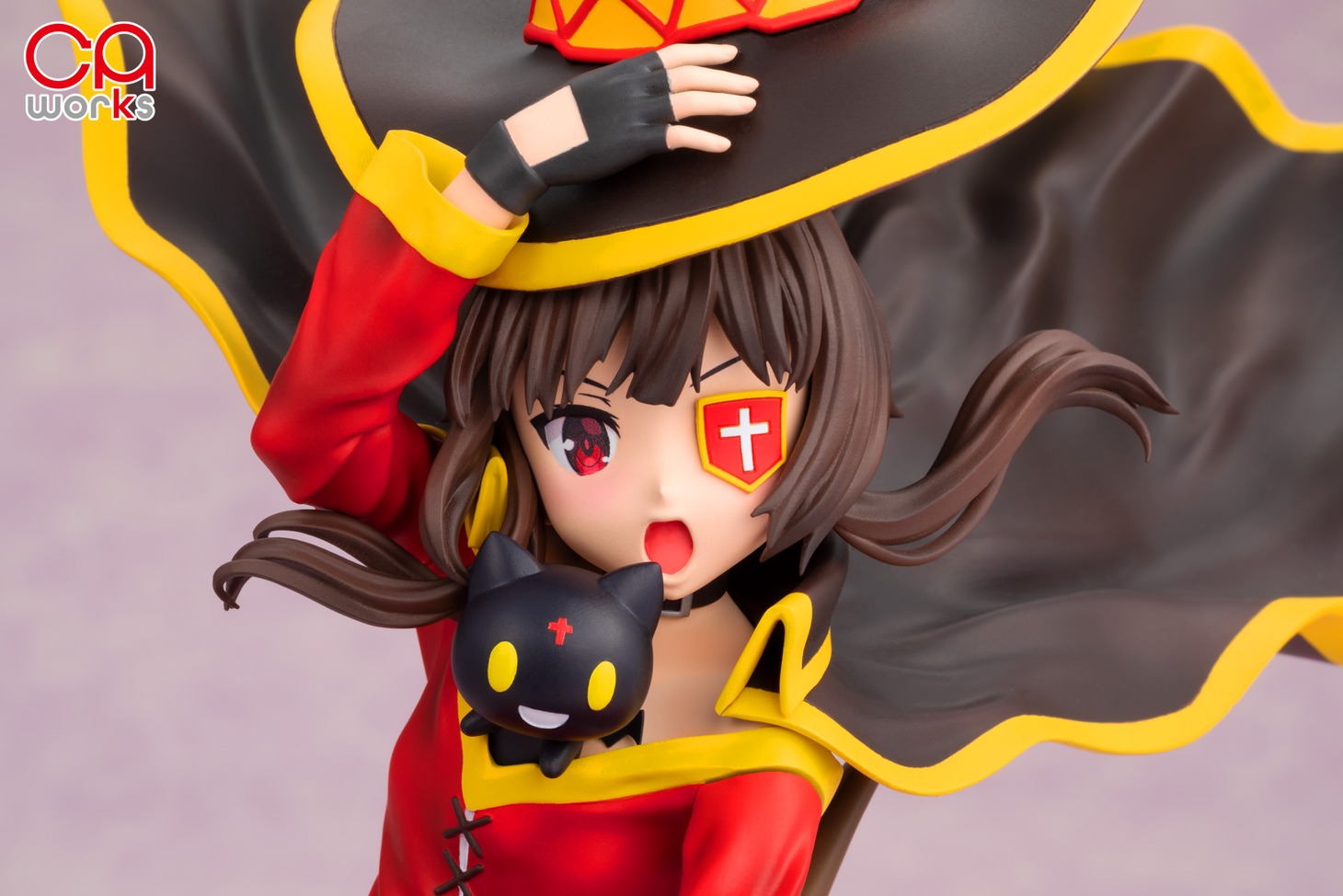 キャラアニ.com限定特典の表情替えパーツを付けた状態。
