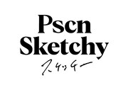 「PSCN×スケッチー」ロゴ