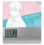 A賞の「梅原裕一郎サイン入り＆千葉役（CV梅原裕一郎）ボイス入り目覚まし時計」。