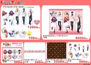 「ラブ・ミー・ぽんぽこ！」コラボカフェで販売されるグッズ。