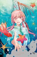 オリジナルグッズの「マグメル深海水族館」クリアポストカード。