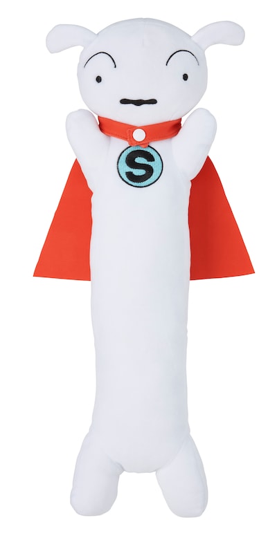 「SUPER SHIRO」Blu-rayに付属する「スーパーシロのふわふわアームレスト」。