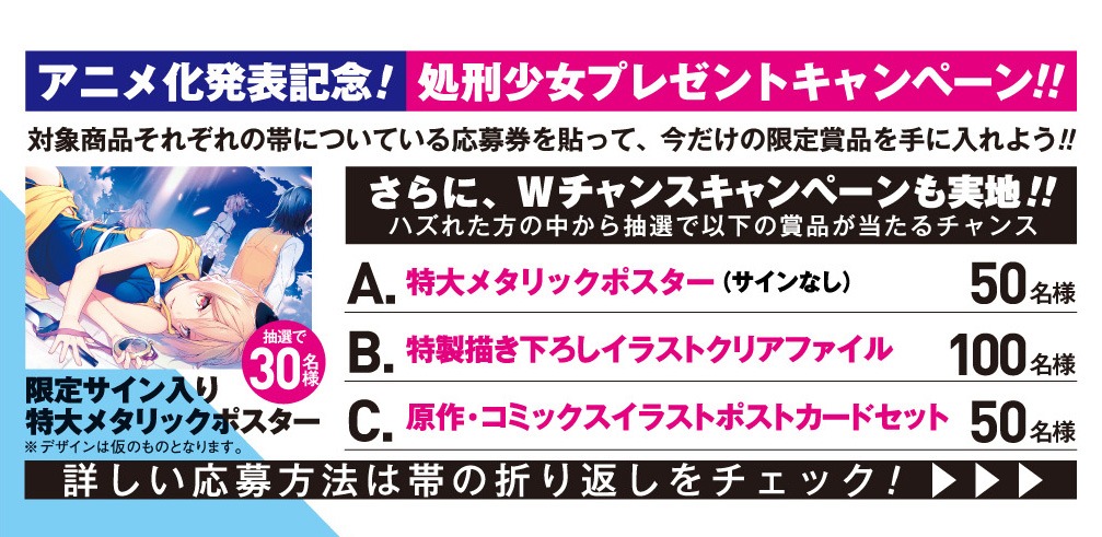 プレゼントキャンペーンの詳細。