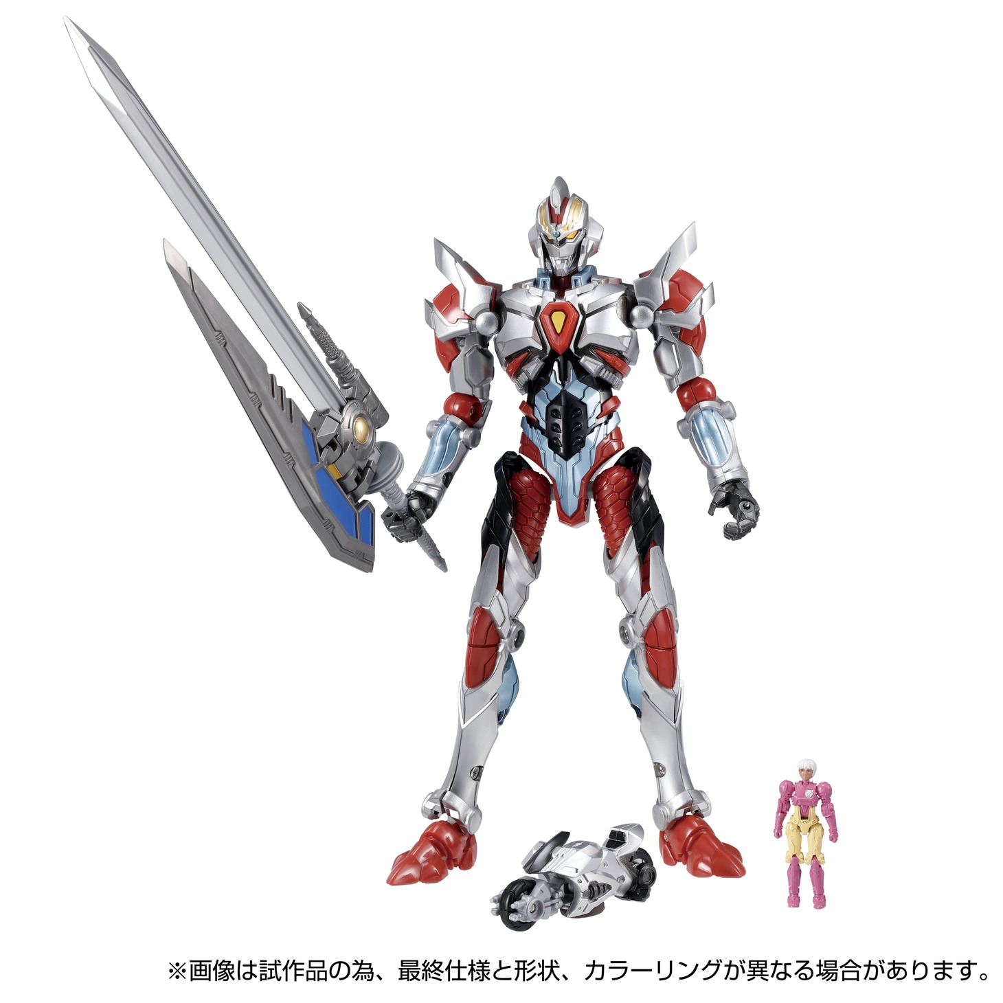 「ダイアクロン / グリッドマンユニバース 02 ダイアクロンVSグリッドマンVer（ダイアクロン隊員セット / フル彩色Verフィギュア）」 (c)TOMY (c)円谷プロ