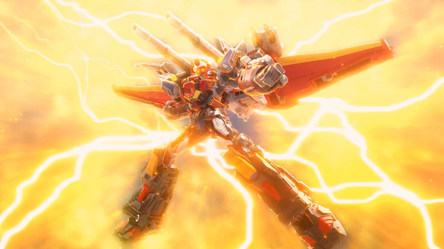 オリジナルCG映像「ダイアクロン / グリッドマンユニバース 第1弾:超神合体!!バトルスグリッドマン!! <GRIDMAN UNIVERSE 01:Change ! BATTLES GRIDMAN!!>」のイメージ。 (c)TOMY (c)円谷プロ