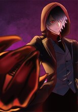 赤腕（CV：緑川光）の設定資料。