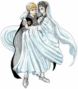 眠くない＆エリーのアクリルスタンドで使用されたイラスト。