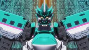 TVアニメ「新幹線変形ロボ シンカリオンZ（ゼット）」PV第1弾より。(c)プロジェクト シンカリオン・JR-HECWK/超進化研究所Z・TX