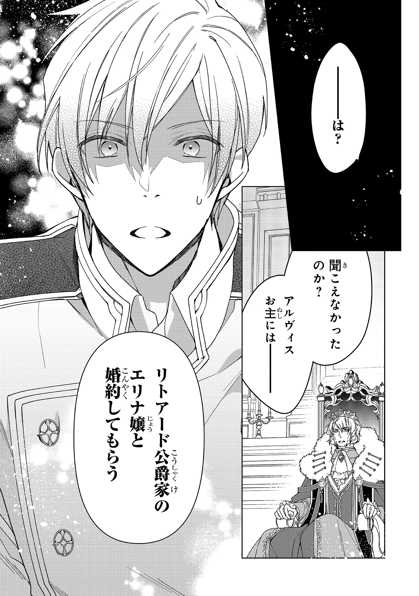 「ルベリア王国物語～従弟の尻拭いをさせられる羽目になった～」第1話より。