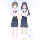 ガストの「BLUE REFLECTION」TVアニメ化、石見舞菜香&千菅春香が出演