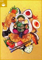 もみじ真魚による大黒天。