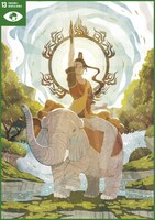 しまざきジョゼによる帝釈天。