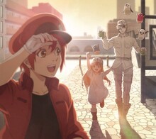 「Fight!!」期間生産限定盤のジャケット。(c)清水茜／講談社・アニプレックス・davidproduction