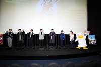 劇場アニメ「銀魂 THE FINAL」舞台挨拶より2ステージ目の様子。