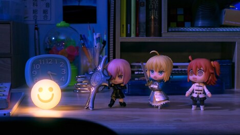 「ねんどろいど15周年 Anniversary PV」より、「Fate/Grand Order」。(c)TYPE-MOON / FGO PROJECT