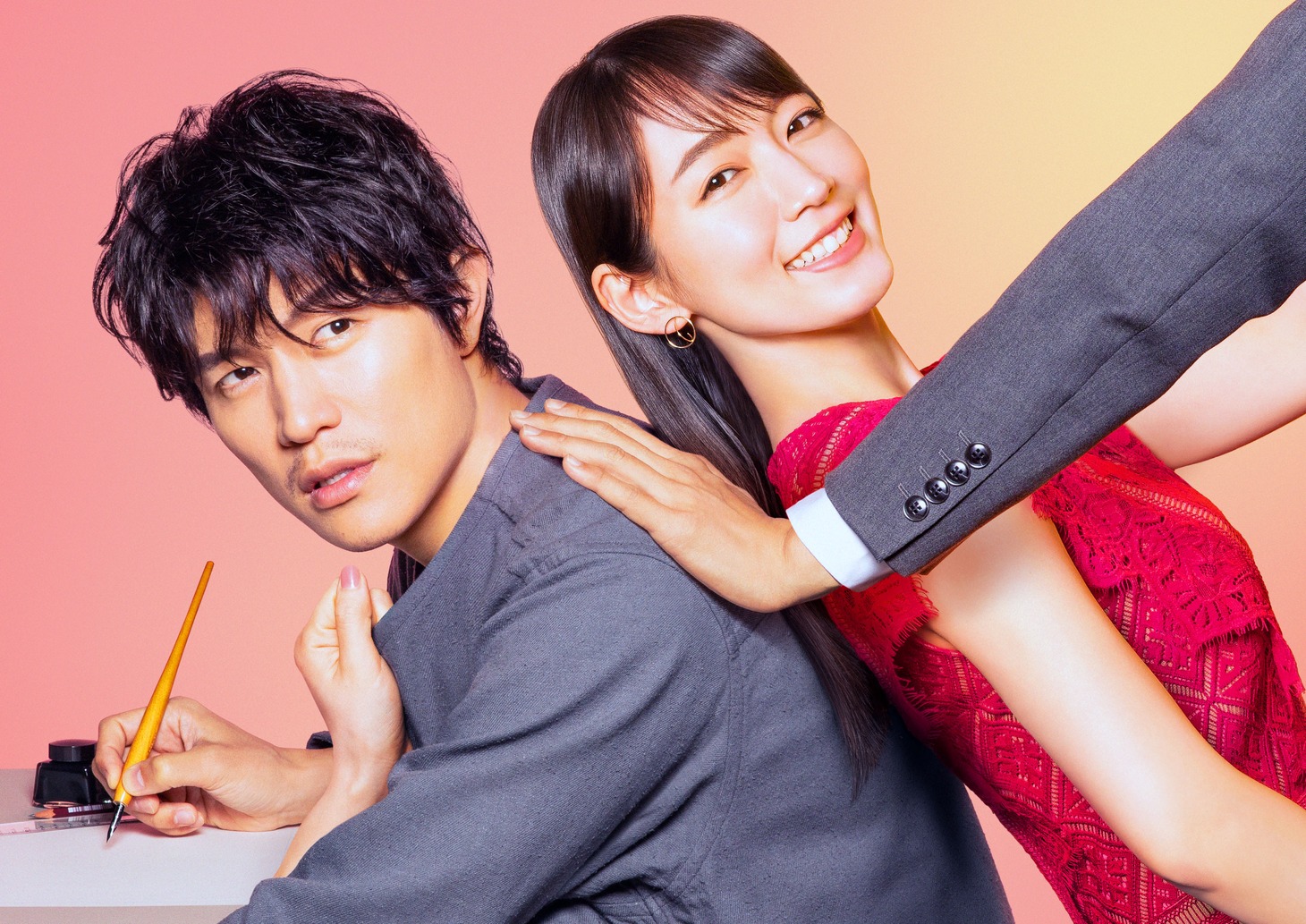「レンアイ漫画家」のポスタービジュアル。(c)フジテレビ
