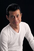 犬役の斉藤次郎。