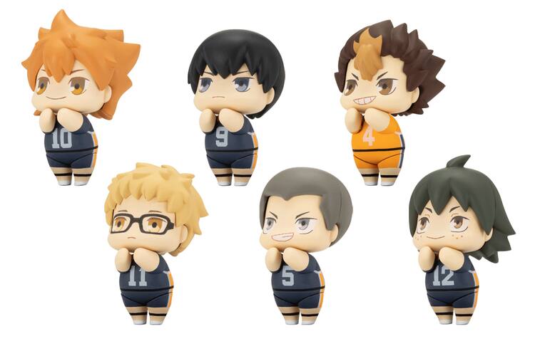 ハイキュー ケーブルマスコットとしても活用できる日向らの2wayフィギュア コミックナタリー