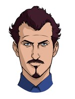 ハンドリー・ヨクサン（CV：山寺宏一）
マン・ハンターを従える刑事警察機構の長官。アデレード会議に参加するためハウンゼン356便に搭乗し、地球へ下りてきた。