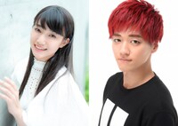 左から辻美優、服部想之介。