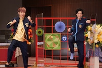 増田貴久（左）、松下洸平（右）。