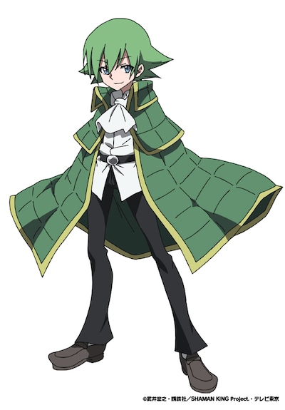 リゼルグ・ダイゼル（CV：沢海陽子） (c)武井宏之・講談社／SHAMAN KING Project.・テレビ東京