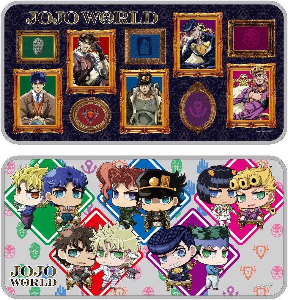 ミニゲーム「メメタァ！波紋ルーレット」景品のマルチクロス。