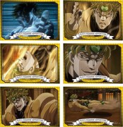 ミニゲーム「DIOのきさま！見ているなッ！」景品のポストカード。