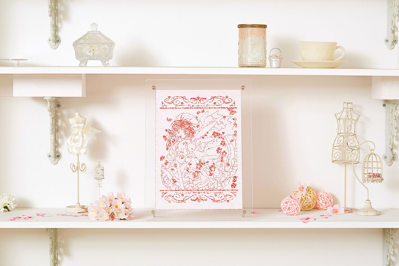 CCさくら　CLAMP30周年記念限定　伽羅切絵 CLAMP30周年記念 伽羅切絵『カードキャプターさくら』30th Anniv