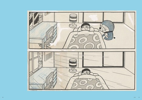 「THE GENGA ART OF DORAEMONドラえもん拡大原画美術館」より。※画像はすべて作成中のもの。デザインや内容は変更となる場合がある。