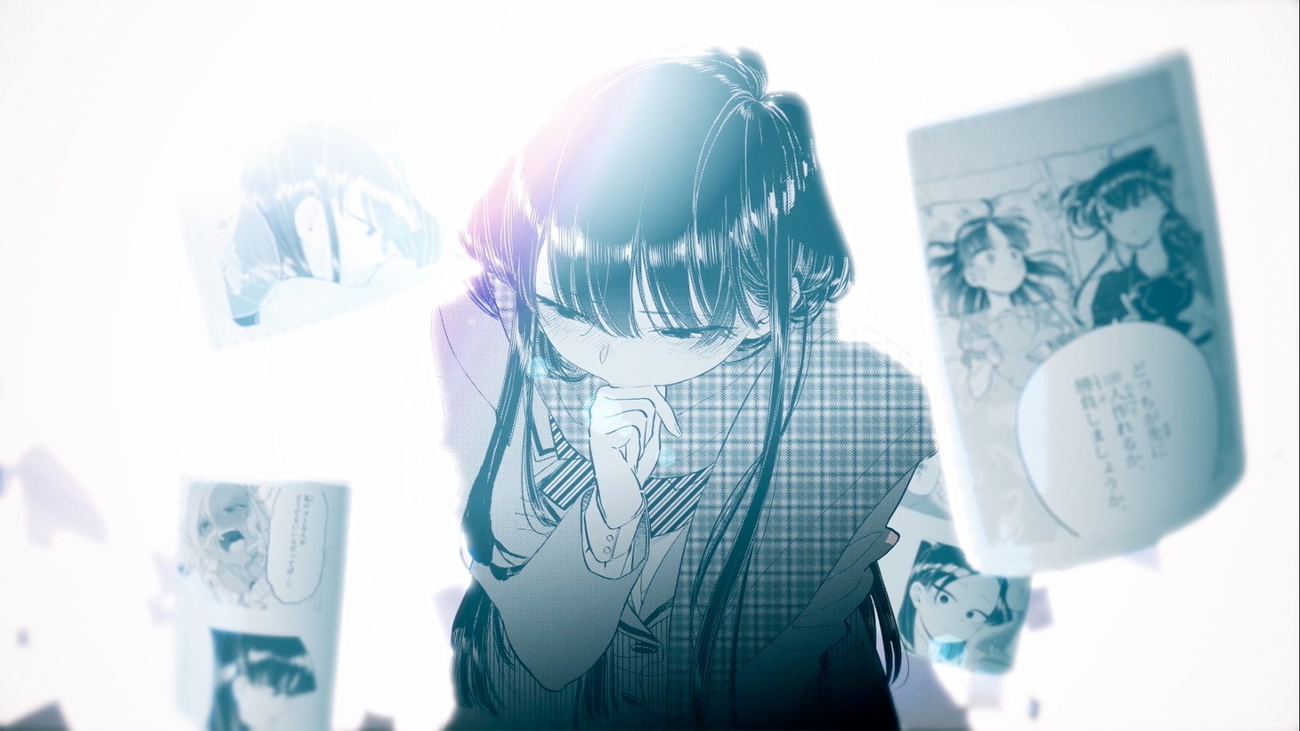 「古見さんは、コミュ症です。」とサイダーガール「ドラマチック」のコラボPVより。