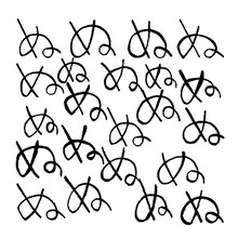 「『ぬ』のスタンプ（ボボボーボ・ボーボボ）」(c)澤井啓夫/集英社