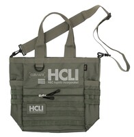 「HCLI ファンクショナルトートバッグ」のRANGER GREEN。