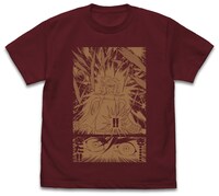「インスピレーションがきた!! Tシャツ」のBURGUNDY。