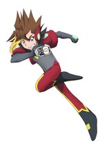 大曲ハナビ（CV：寺崎裕香） (c)プロジェクト シンカリオン・JR-HECWK/超進化研究所Z・TX