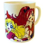 「アイカツ！」モチーフのマグカップ（表）。