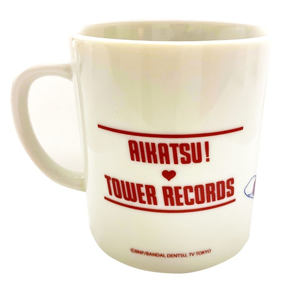 「アイカツ！」モチーフのマグカップ（裏）。