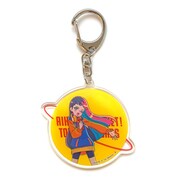 「アイカツプラネット！」モチーフのアクリルキーホルダー。