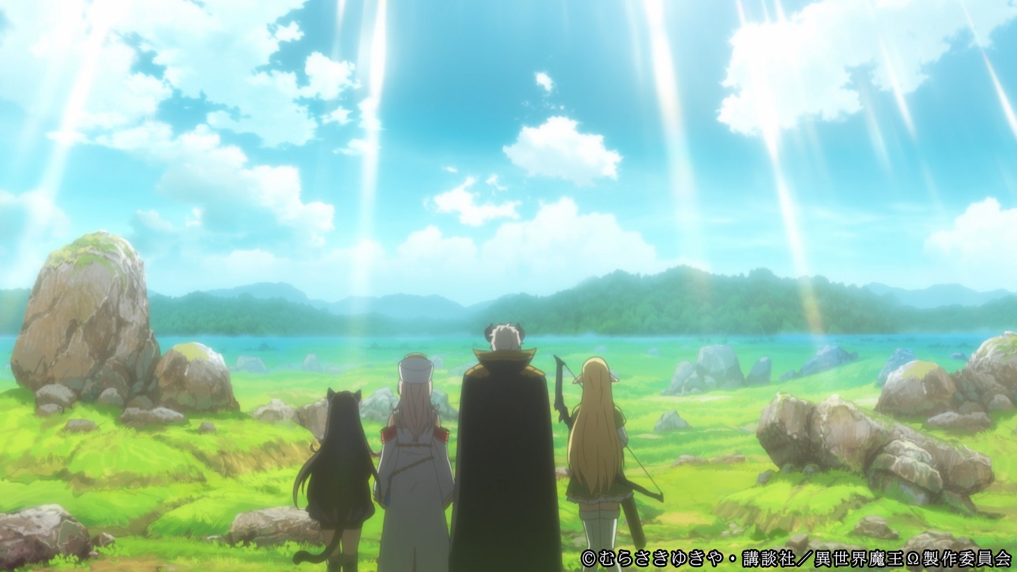 アニメ「異世界魔王と召喚少女の奴隷魔術Ω」番宣CMより。