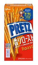 コラボ仕様の「プリッツ＜香りロースト＞」。(c)尾田栄一郎／集英社・フジテレビ・東映アニメーション