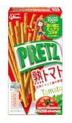 コラボ仕様の「プリッツ<熟トマト>」。(c)尾田栄一郎/集英社・フジテレビ・東映アニメーション