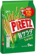 コラボ仕様の「プリッツ 旨サラダ
<9袋>」。(c)尾田栄一郎/集英社・フジテレビ・東映アニメーション