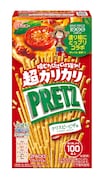 コラボ仕様の「超カリカリプリッツ<クリスピーピザ味>」。(c)尾田栄一郎/集英社・フジテレビ・東映アニメーション