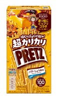 コラボ仕様の「超カリカリプリッツ＜バターしょうゆ味＞」。(c)尾田栄一郎／集英社・フジテレビ・東映アニメーション