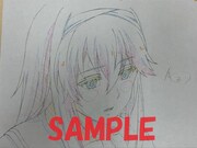 店舗特典として用意された生原画のイメージ。