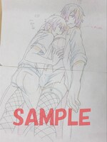 店舗特典として用意された生原画のイメージ。