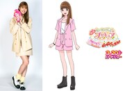 生見愛瑠と、生見愛瑠のキャラクター。