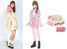 生見愛瑠と、生見愛瑠のキャラクター。